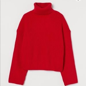 H&M boxy turtleneck sweater